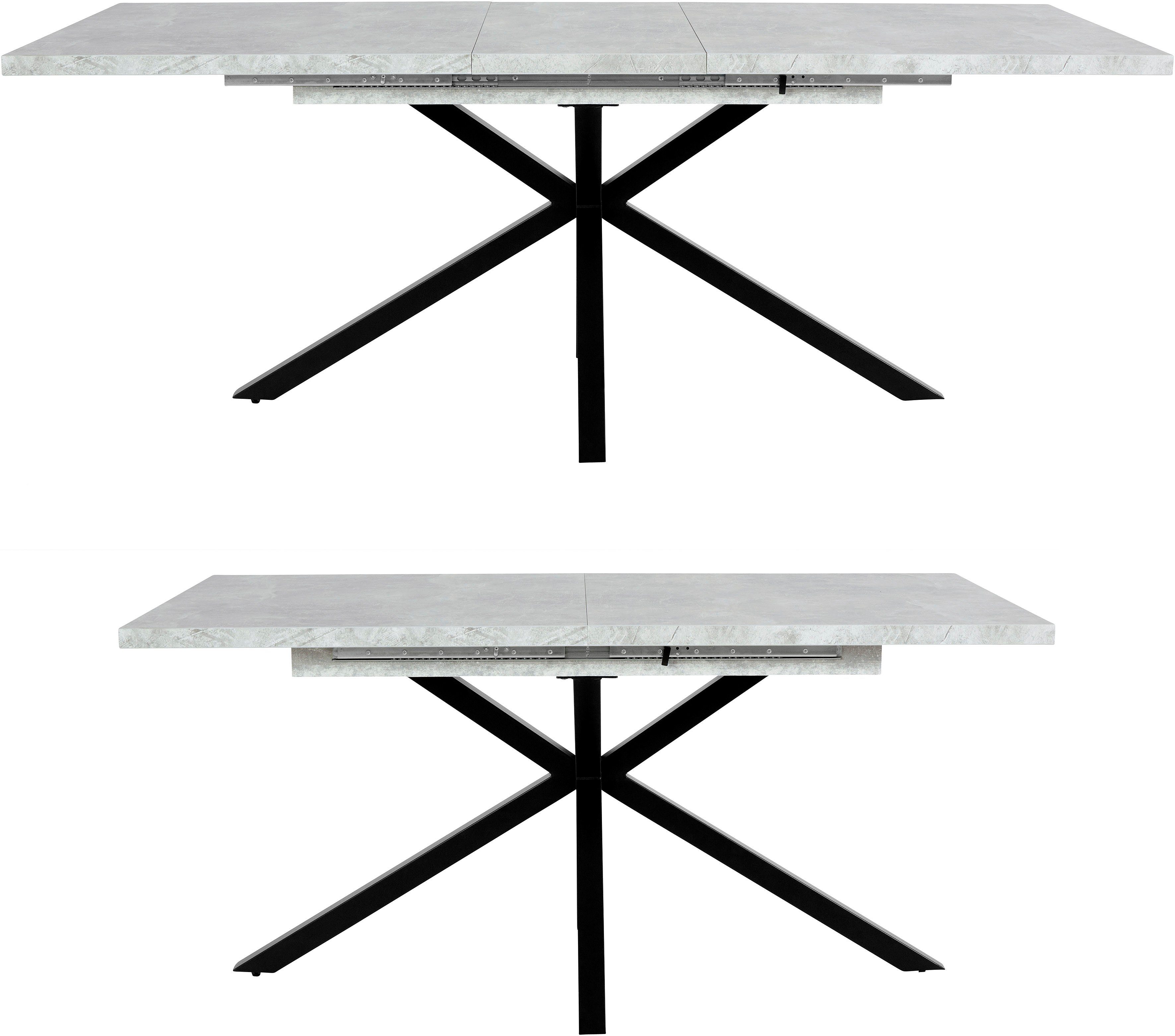 HELA Esstisch, ausziehbar 160-200 cm