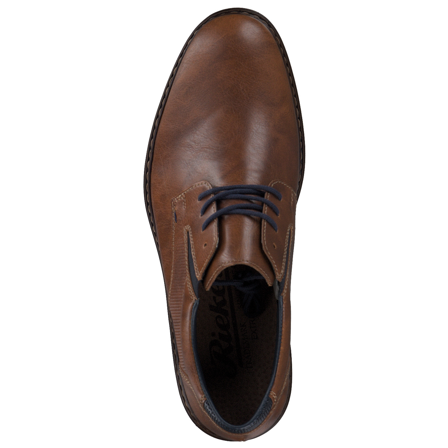 Rieker 16505, Business-Schnürschuhe, Herren, peanut/pazifik