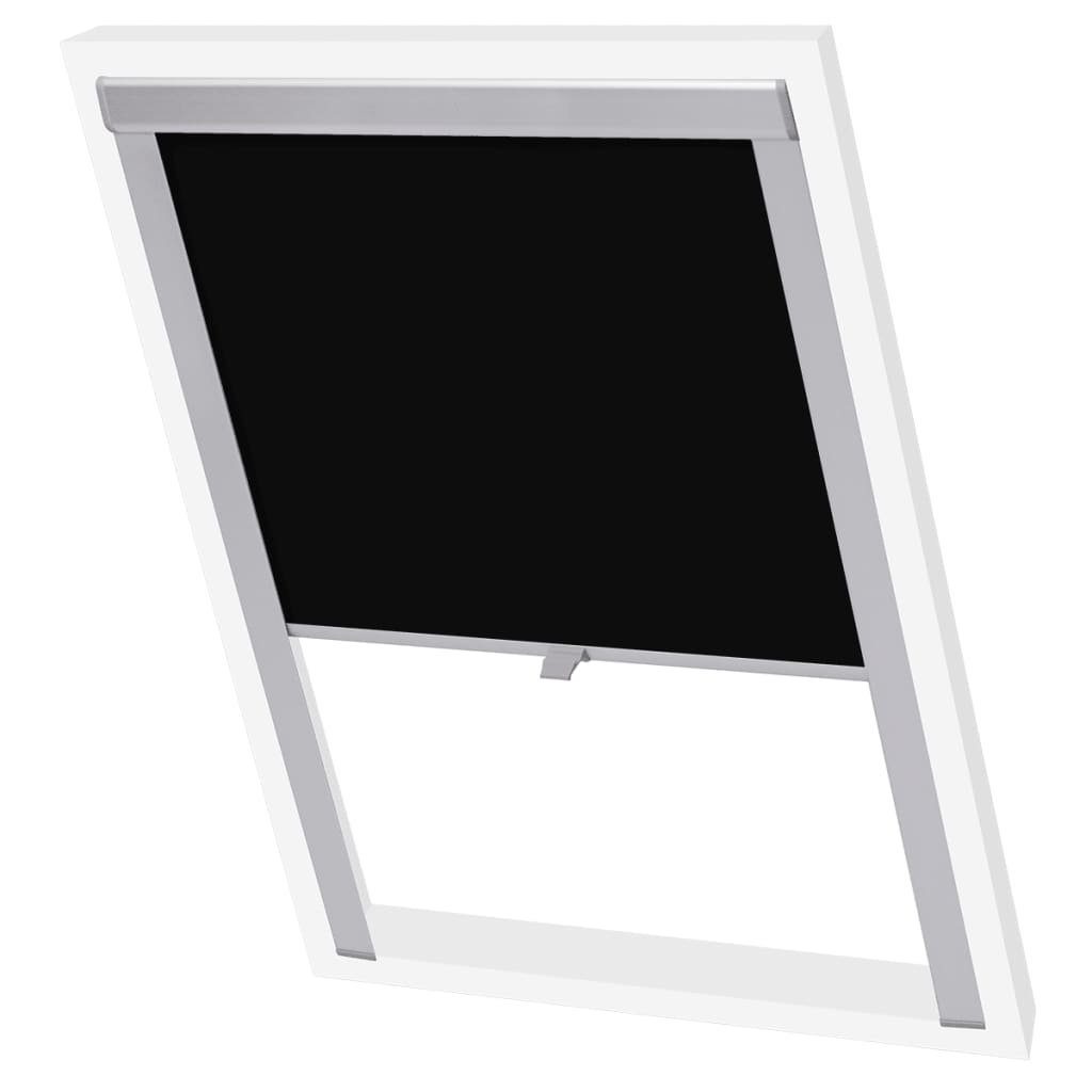 Rollo Verdunkelungsrollo Schwarz 102, vidaXL