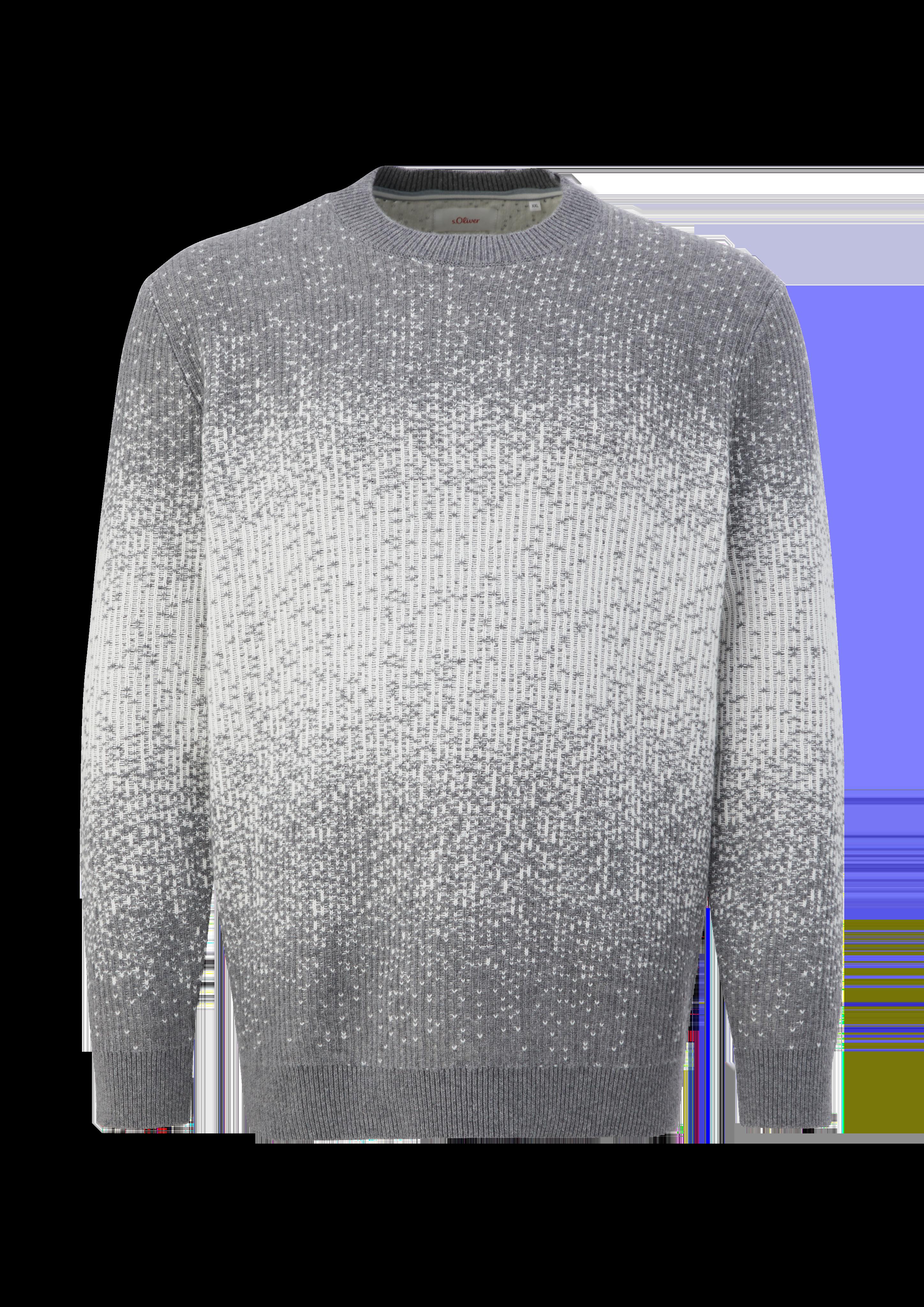 Strickpullover im Jacquard-Design  2128122-97X1