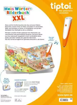 tiptoi® Mein Wörter-Bilderbuch XXL