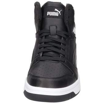 PUMA Rebound V6 Mid WTR Jr Sneaker in schwarz