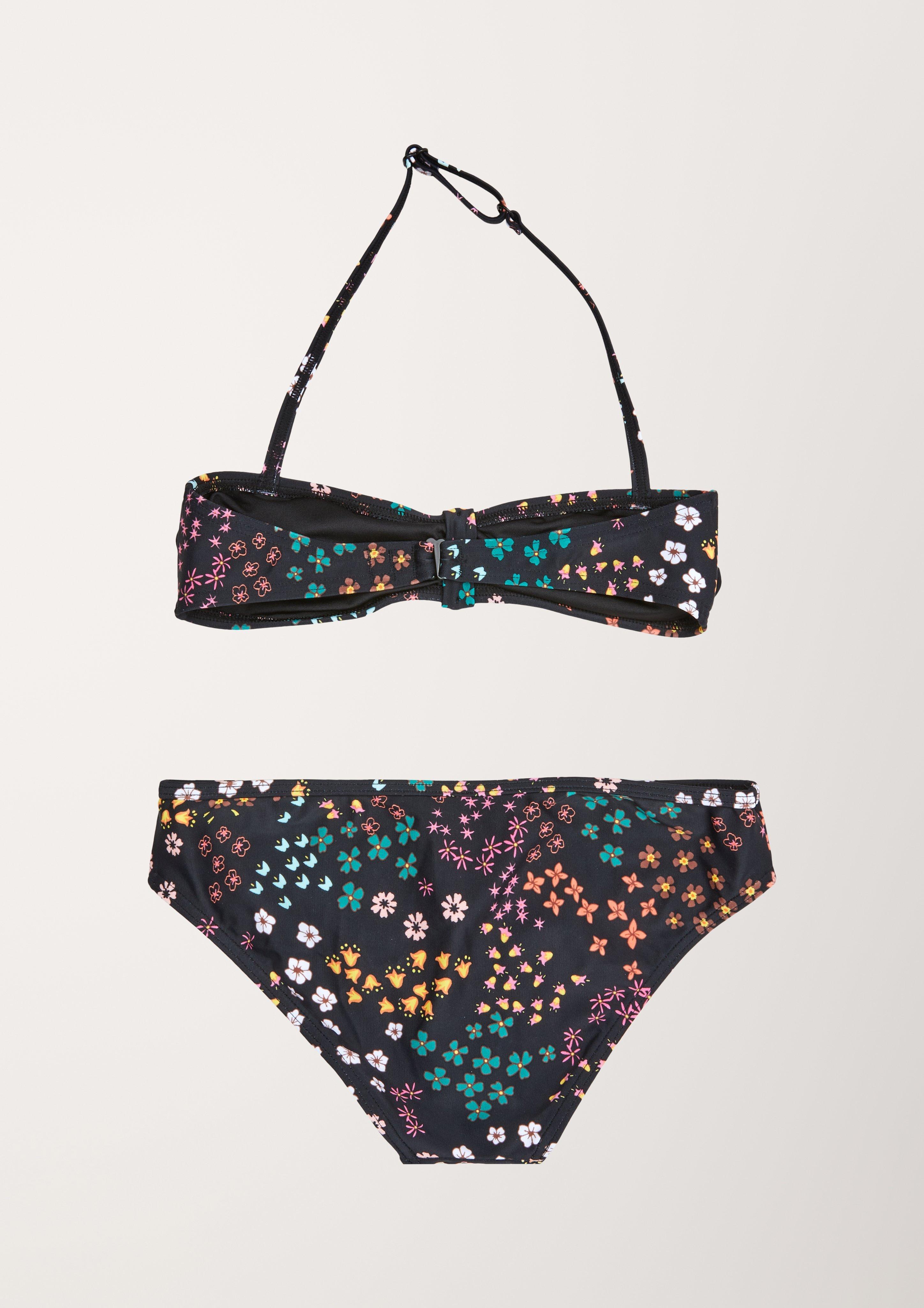 Bandeau-Bikini mit Träger  535.899.258.77608-98X8