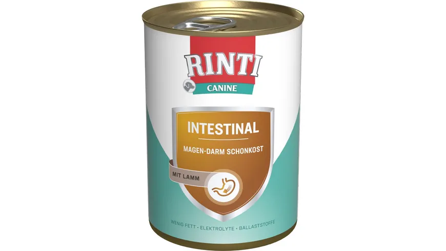 RINTI Hundenassfutter Canine Intestinal Lamm 800 g