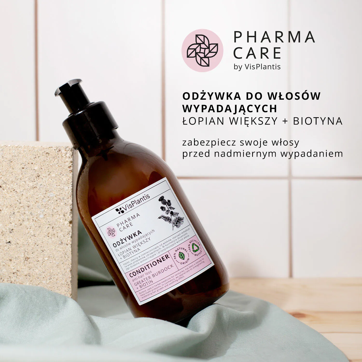 Vis Plantis Pharma Care regenerator za gubitak kose s čičkom i biotinom