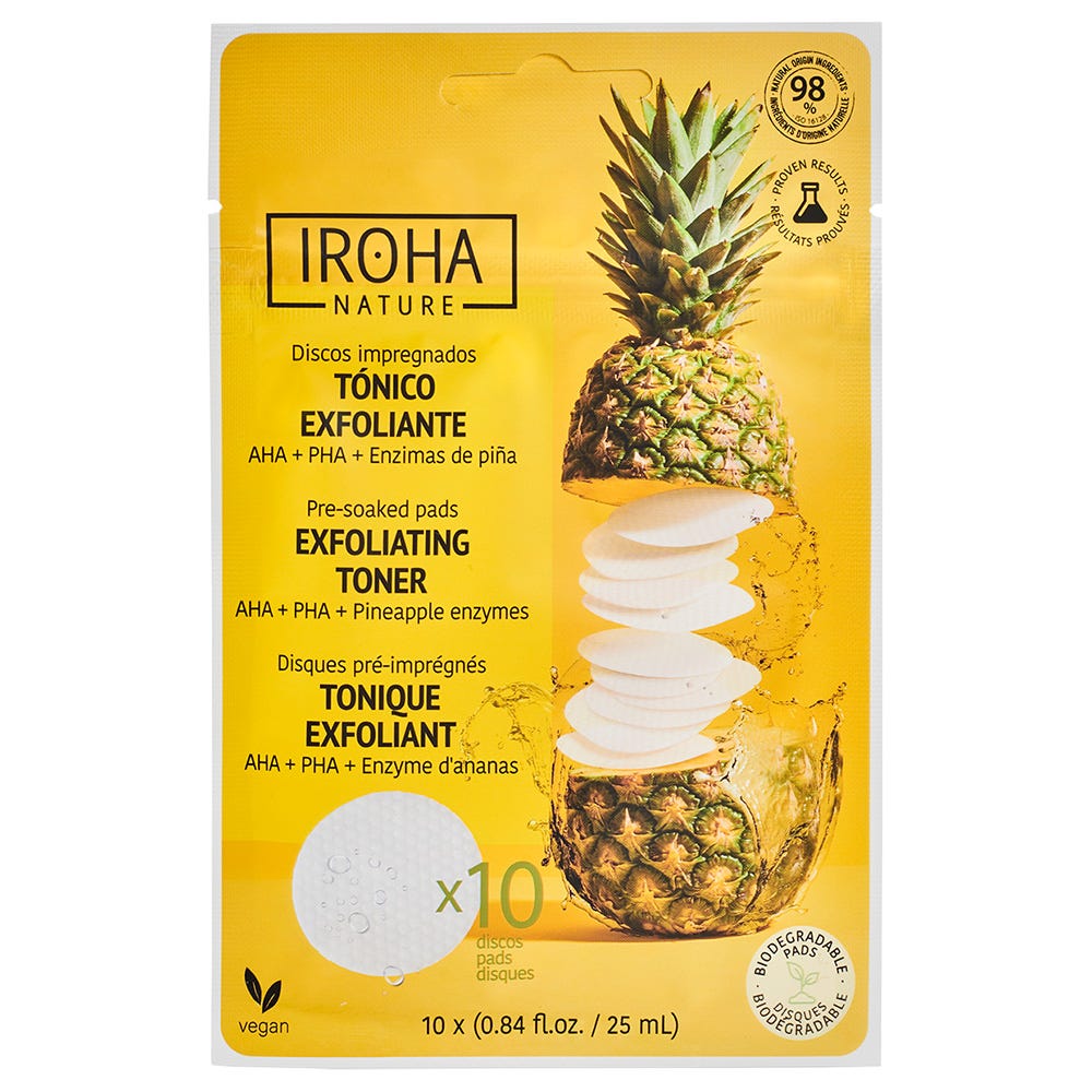 Iroha Exfoliating Toner Pads - Ananas
