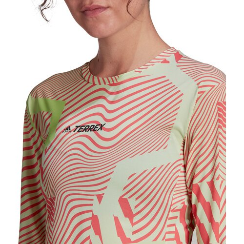 ADIDAS DAMEN TERREX PRIMEBLUE TRAIL GRAPHIC LONGSLEEVE