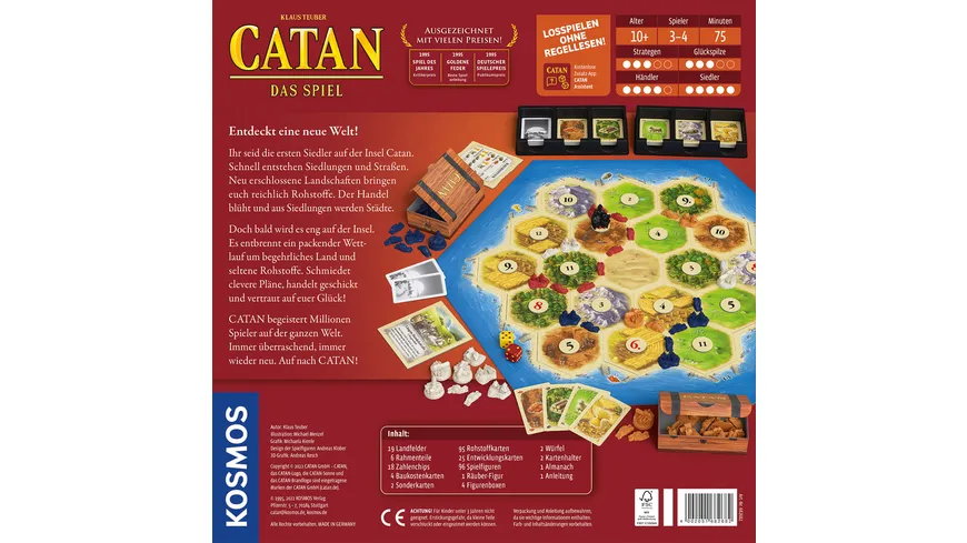 KOSMOS - CATAN - DAS SPIEL