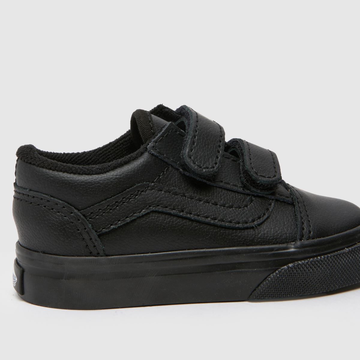 Vans svarta Old Skool v småbarnsskor