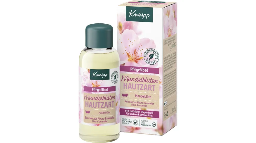 Kneipp Pflegebadöl Mandelblüten hautzart 100 ml