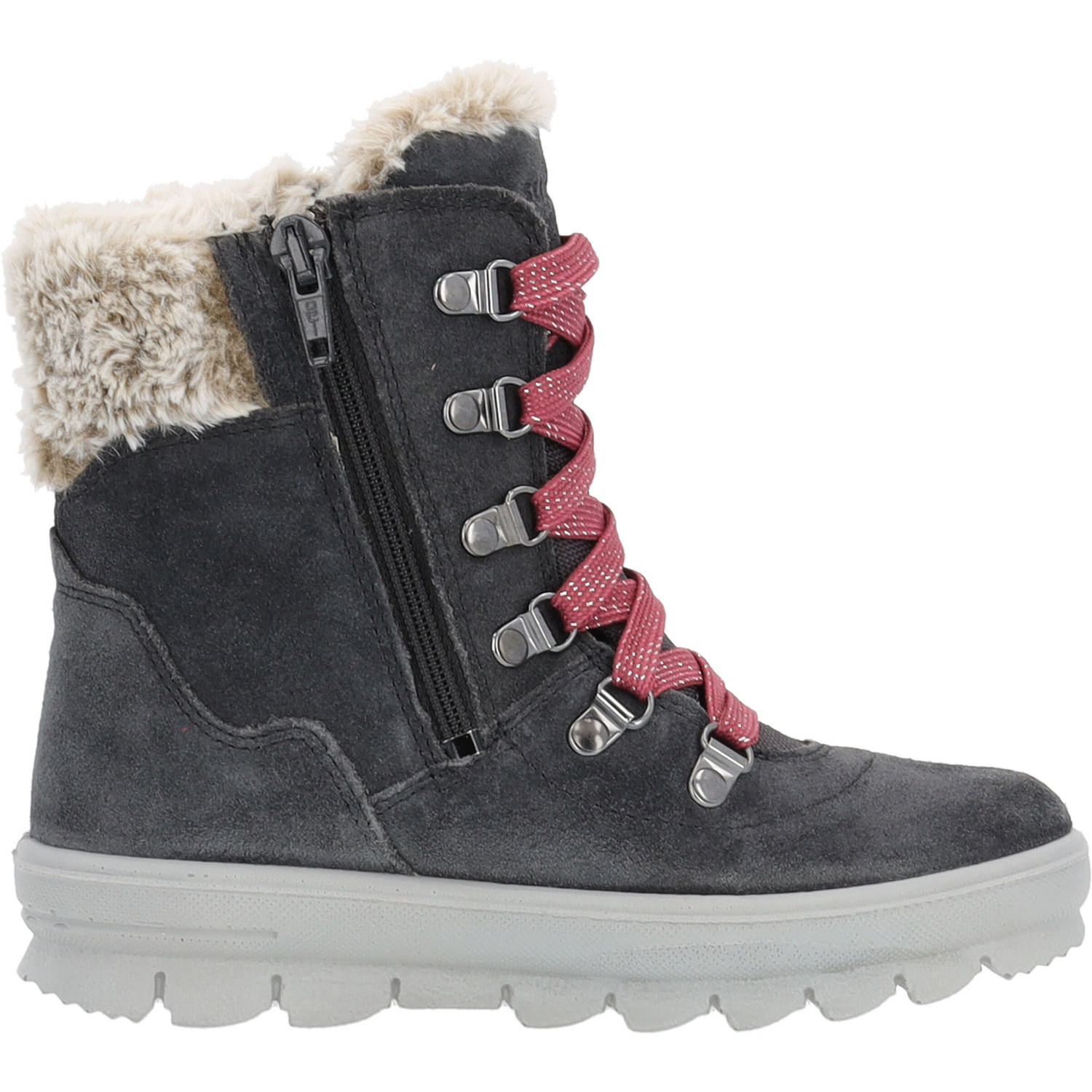 Superfit FLAVIA 00220, Winterstiefel, Damen, GRAU/PINK