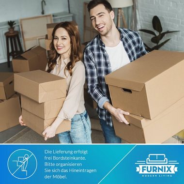 Furnix TV-Board COLGARS M11 TV-Schrank HAIRPIN Lowboard mit Metallfüßen, B200 x H51 x T37 cm