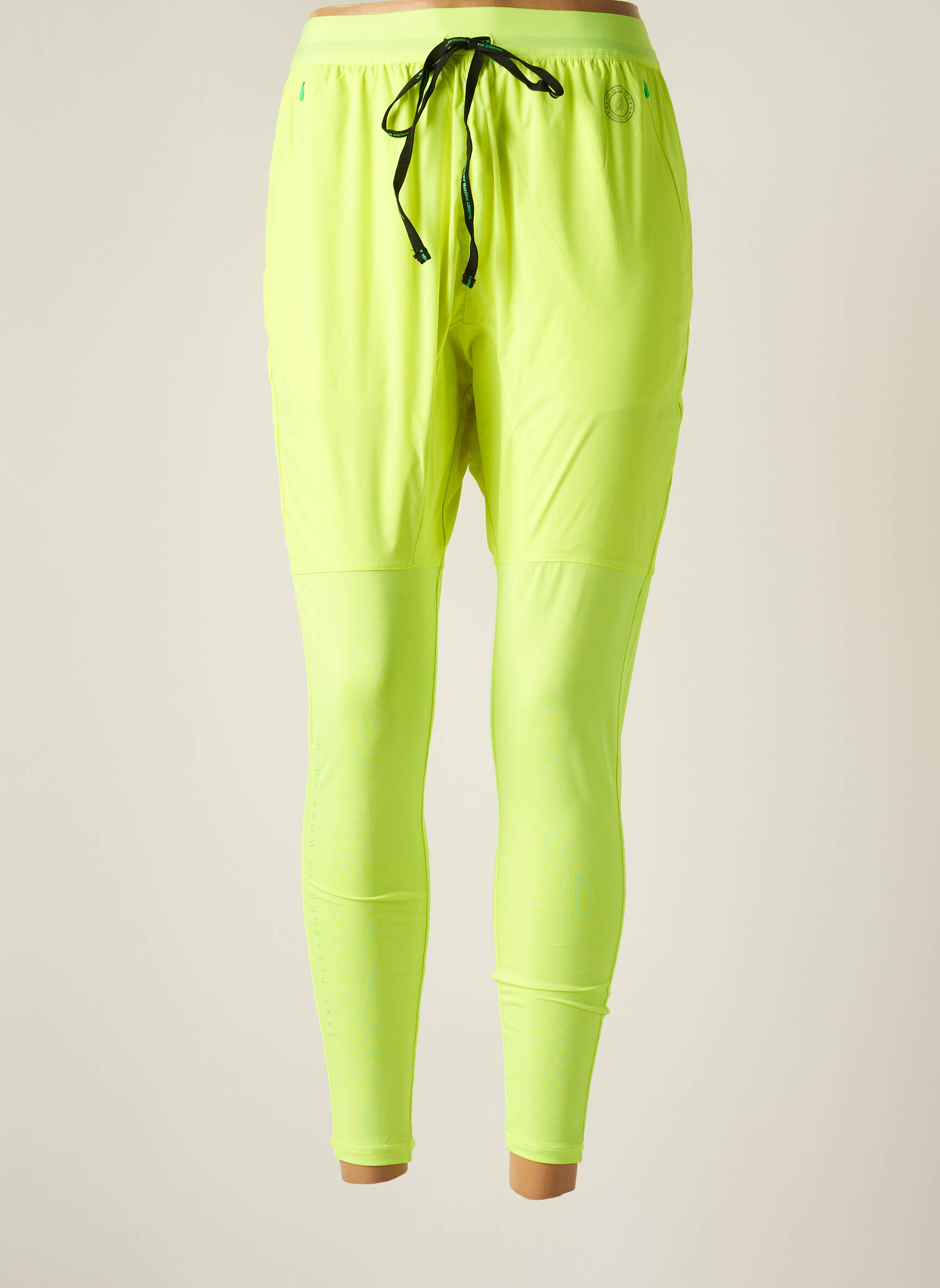 Sweet Pants Jogging Femme couleur jaune