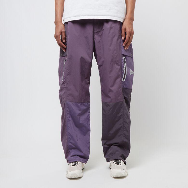 Gramicci x And Wander Patchwork Wind Pant multi purple