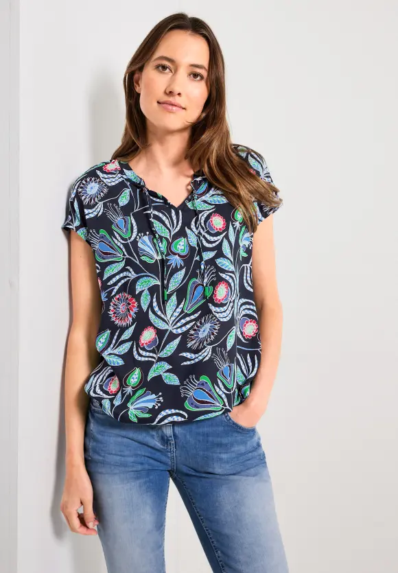 CECIL Bluse mit Blumenprint