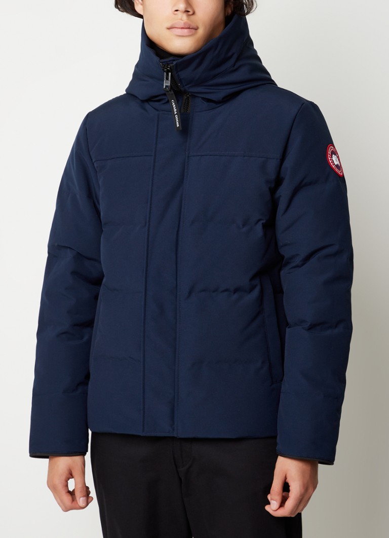 Prešívaná parka Canada Goose MacMillan s páperovou výplňou a kapucňou