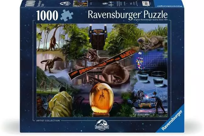 Puzzle 1000 Teile - Jurassic Park