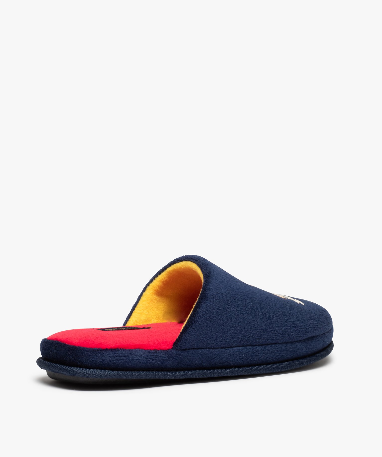 Chaussons homme mules en velours imprimés Hogwarts – Harr... bleu | GEMO