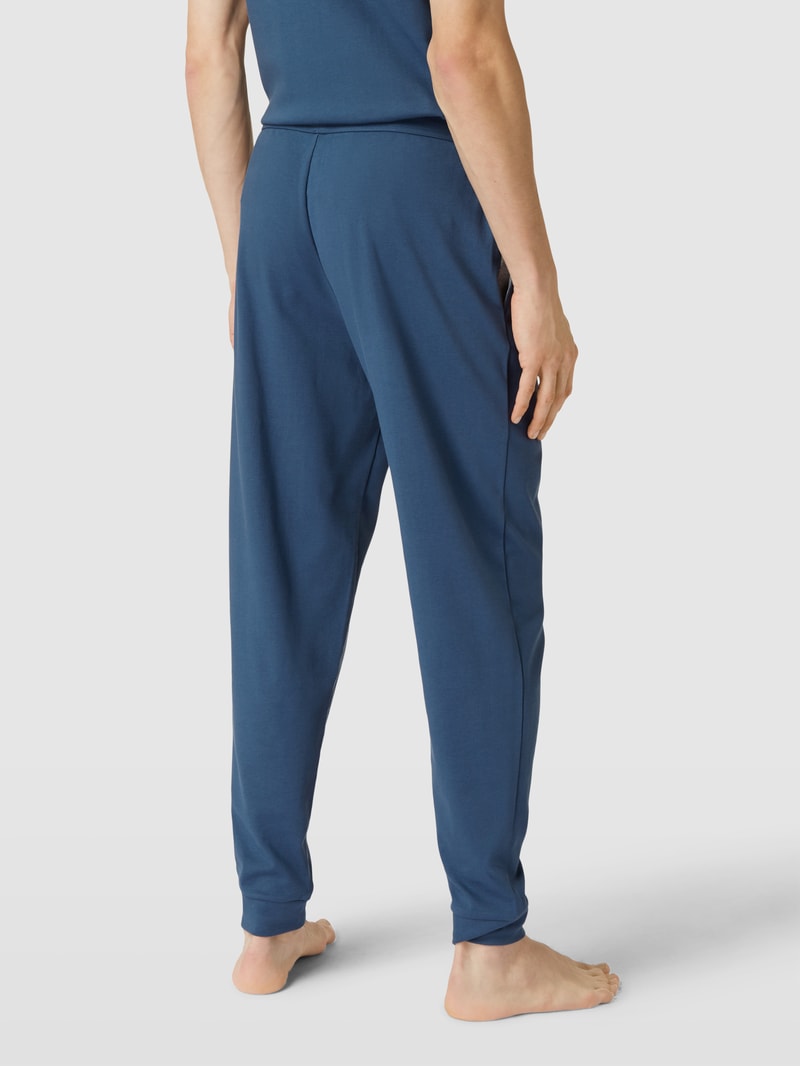 Sweatpants mit Label-Details in jeans