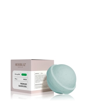 HERBLIZ Minze CBD Badekugel-150 g
