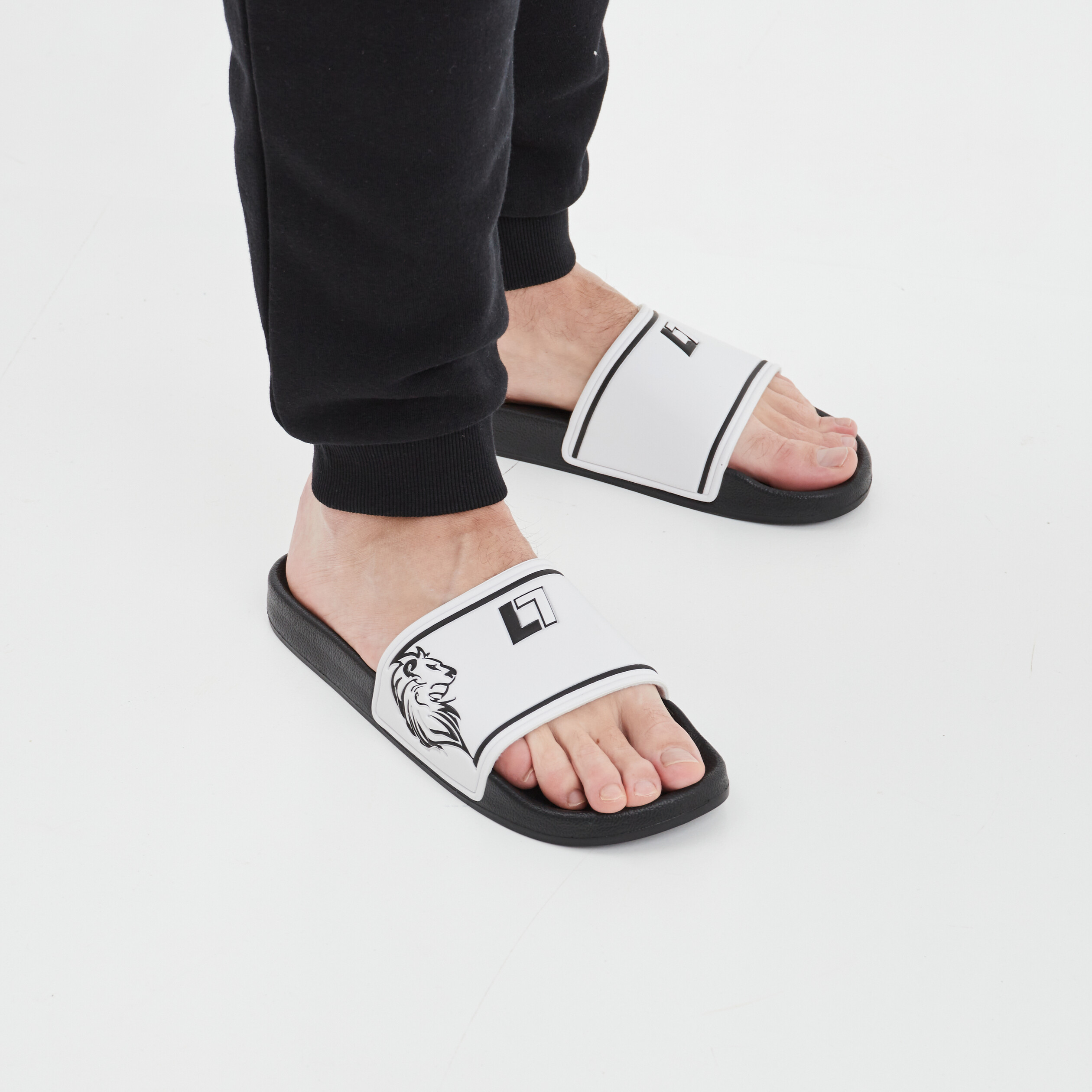 Mules Liberto blanc homme | La Halle