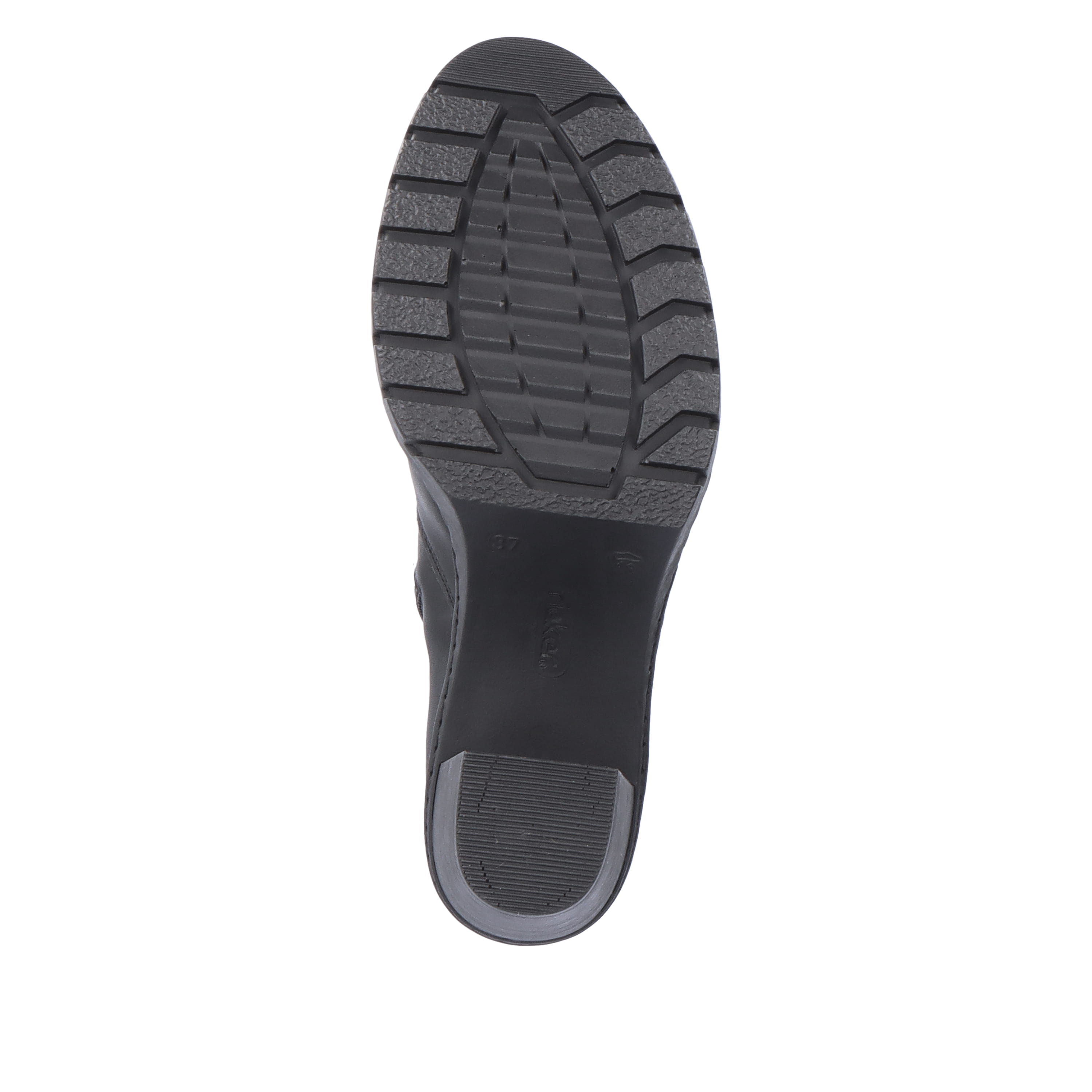 Rieker Damen Stiefeletten tiefschwarz