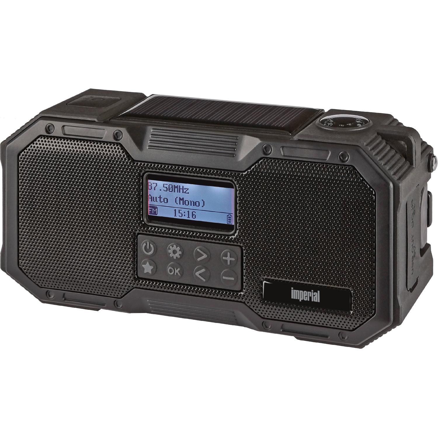 IMPERIAL DABMAN OR 1 DAB+/FM Radio mit Solarmodul