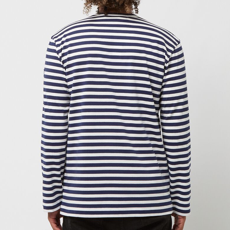 Comme des Garcons Play x The Artist Invader Striped Longsleeve T-Shirt stripe