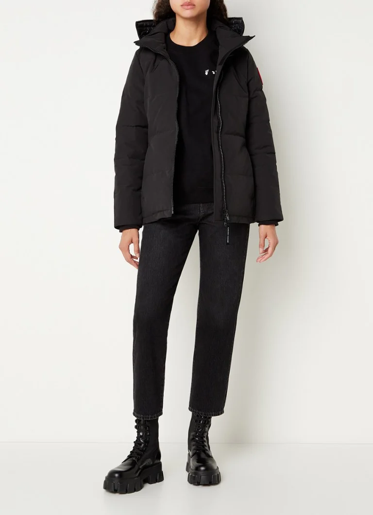 Parka matlasată Canada Goose Chelsea cu umplutură de puf.