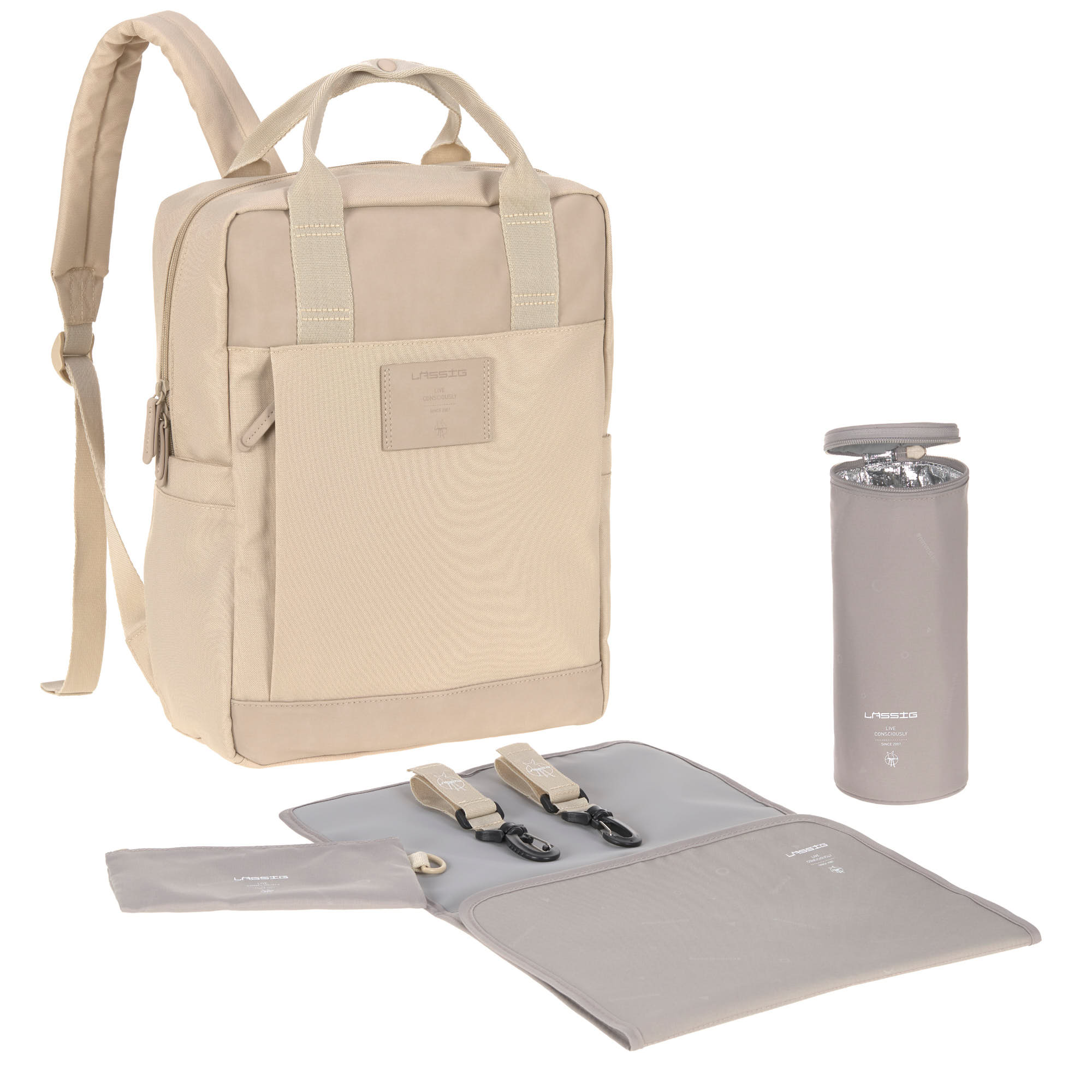Wickelrucksack - Vividal Backpack, Humus