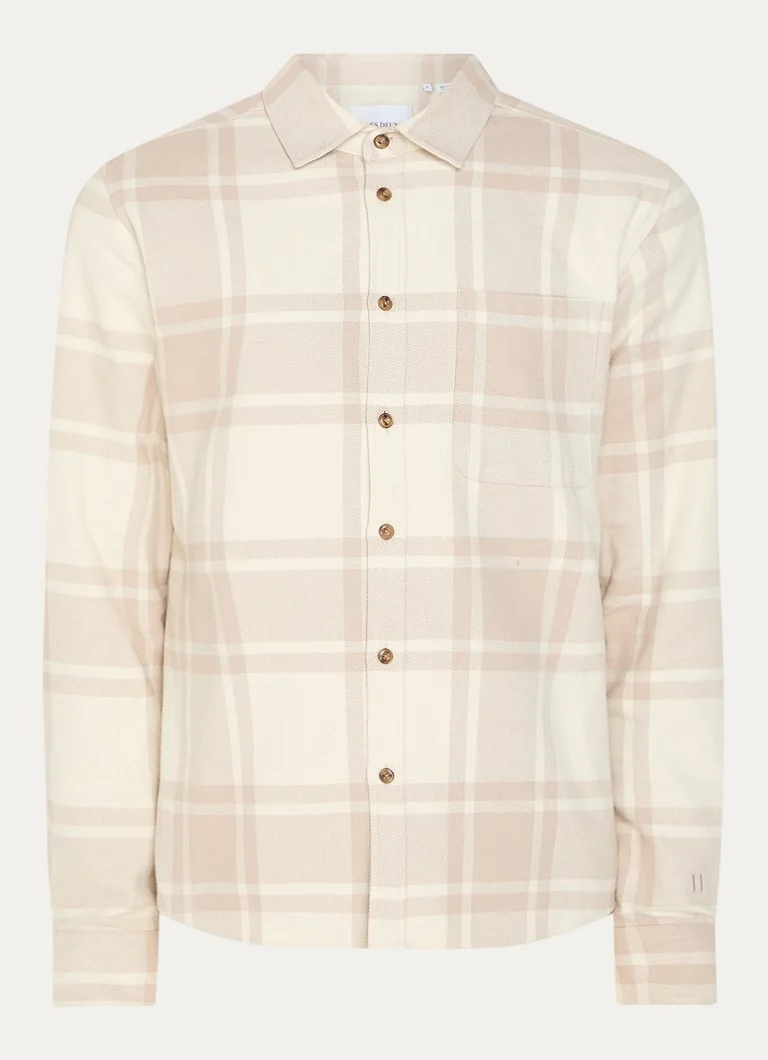 Les Deux Jeremy overshirt with checked design