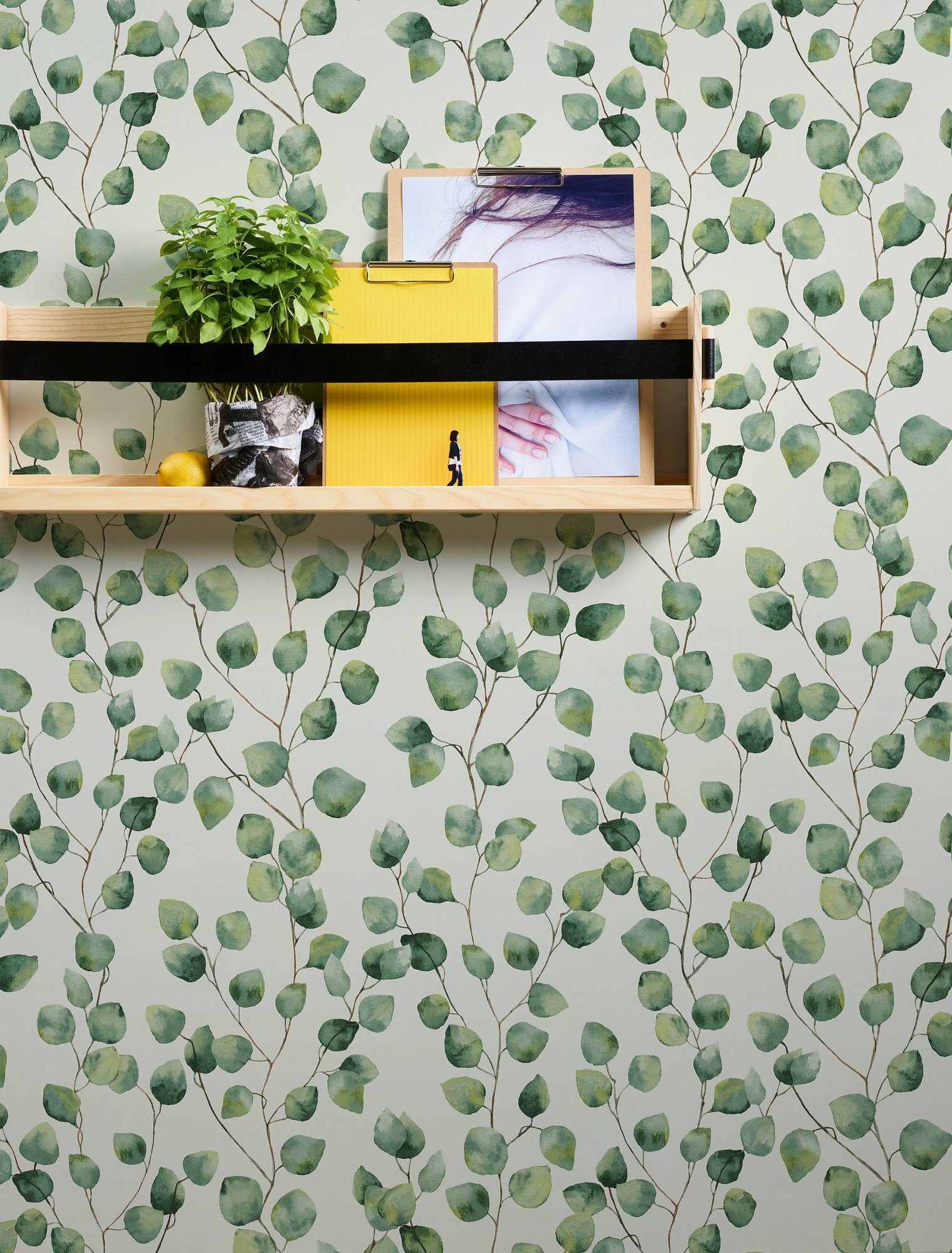 A.S. Création Vliestapete Greenery mit Blätter Motiv, floral, Tapete Blumen