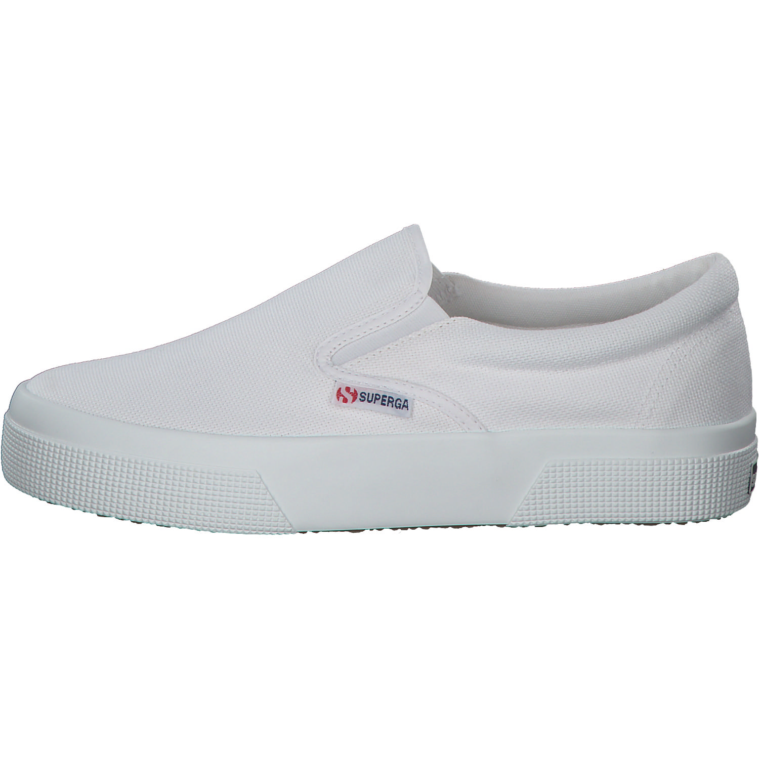Superga 2740 Platform Slip On S7122RW, Slipper, Damen, white