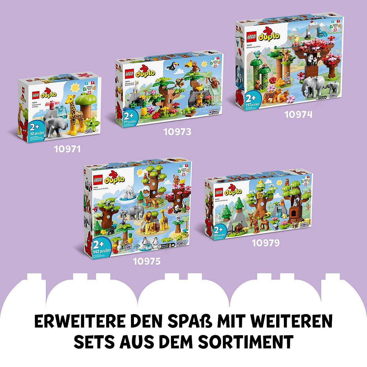 LEGO® DUPLO 10972 Wilde Tiere des Ozeans