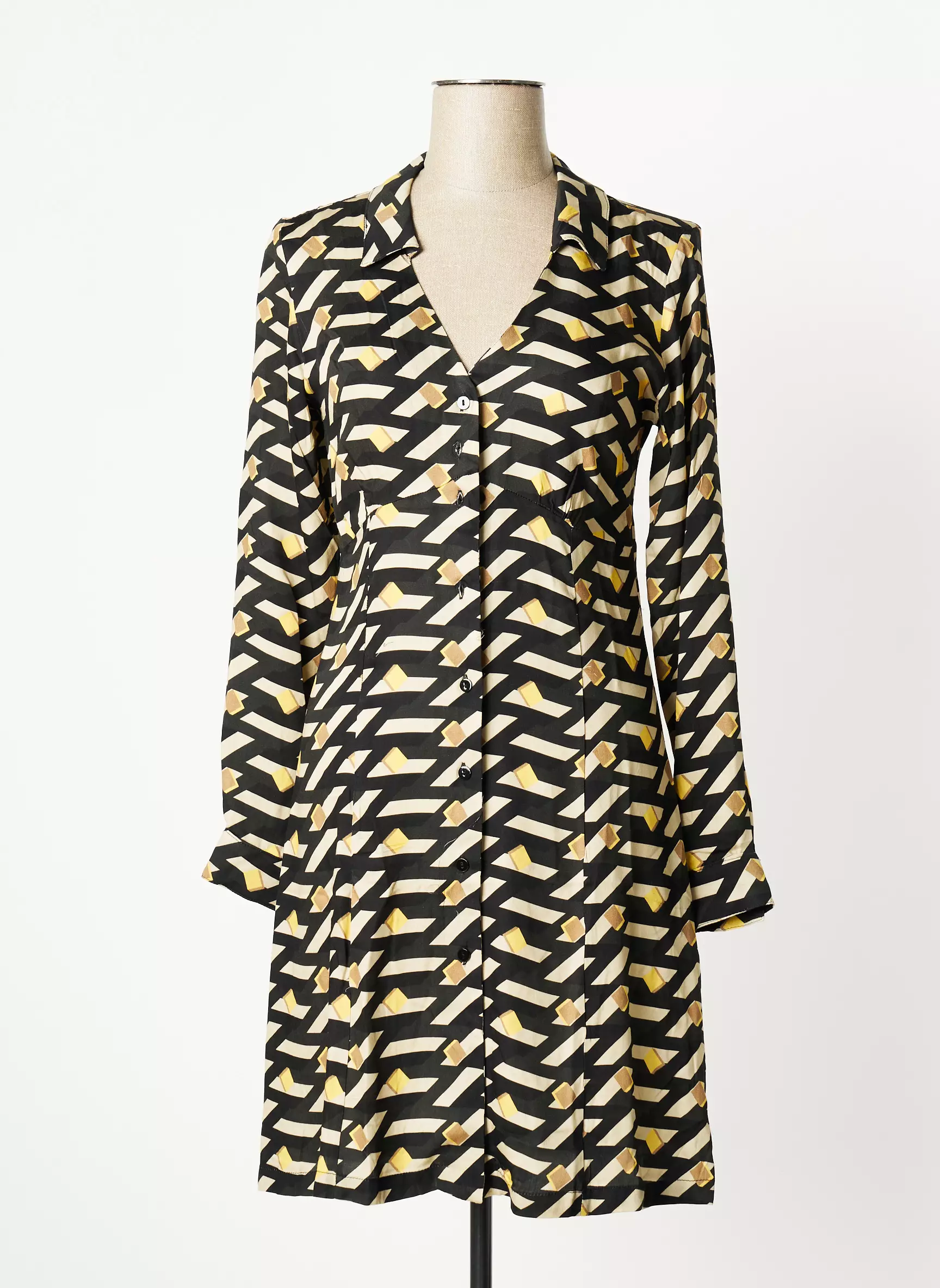 See The Moon Robes Mi Longues Femme couleur noir