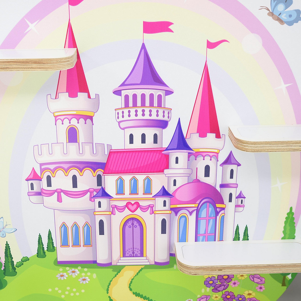 Regal für Musikbox Regenbogenschloss - geeignet für Toniebox