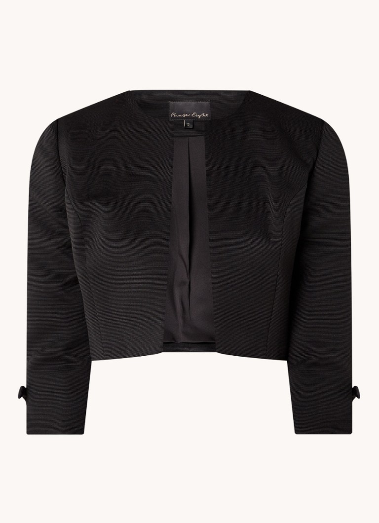 Chaqueta acanalada Phase Eight Zoelle Bow
