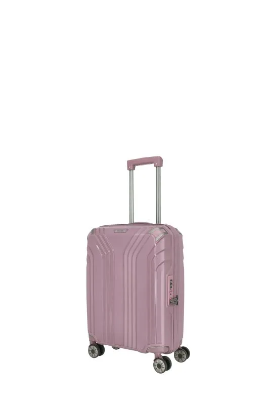 Travelite ELVAA Trolley S mit 4 Rollen - Rosé