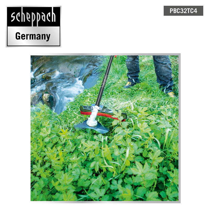 Scheppach Benzin-Motorsense Freischneider PBC32TC4