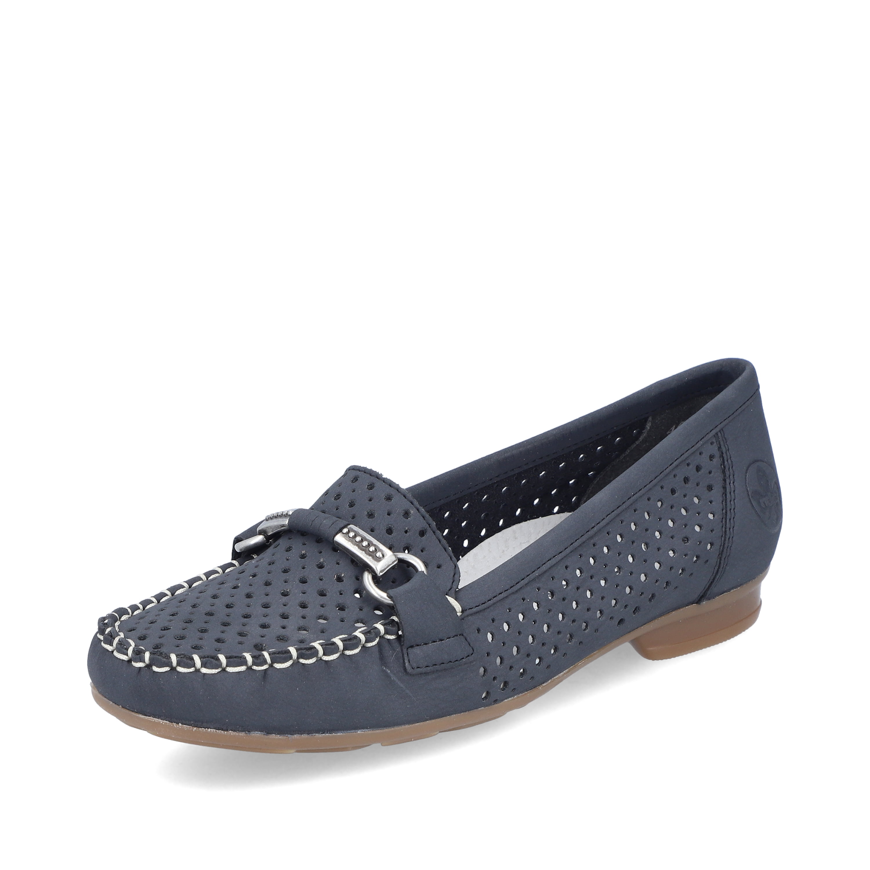 Rieker Damen Loafer marineblau