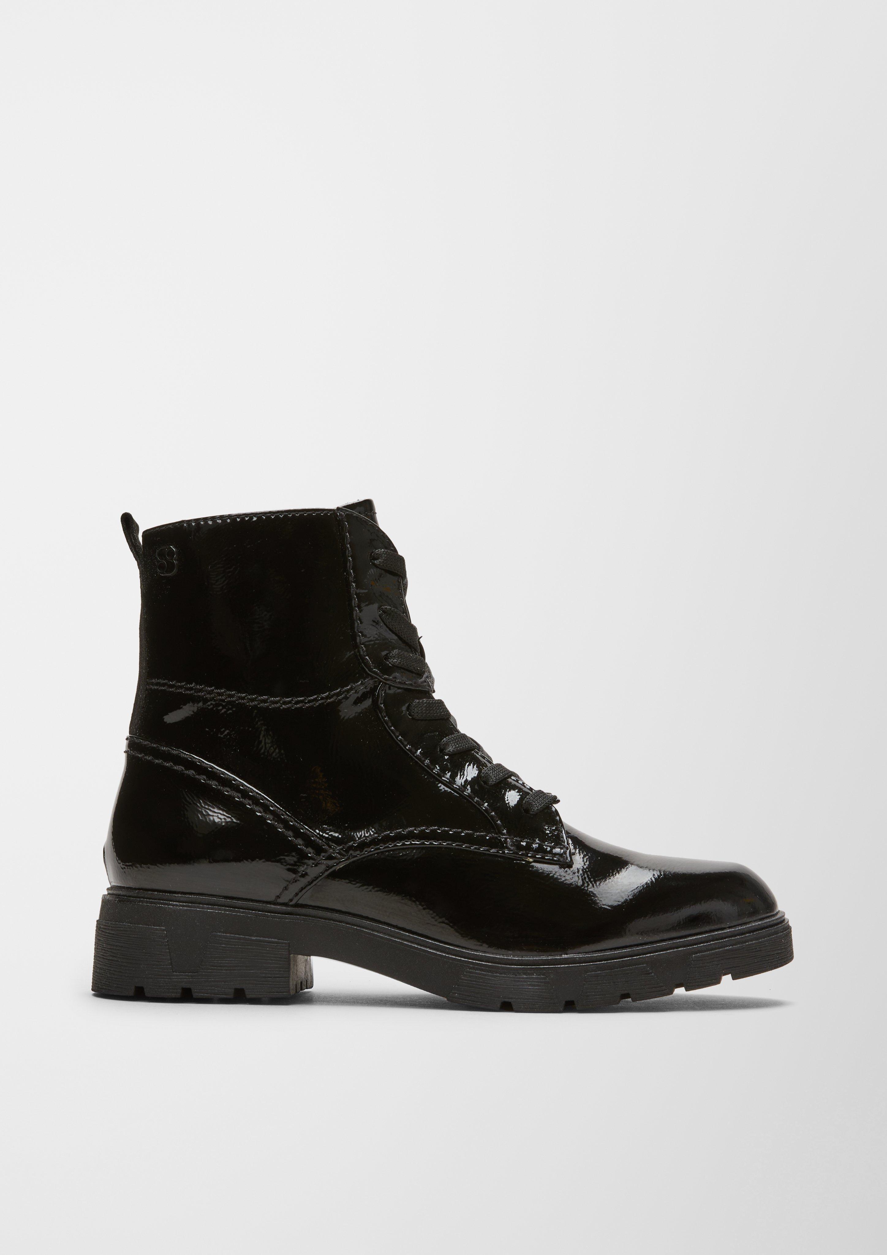 Schnürboots mit Reißverschluss  6006564-018