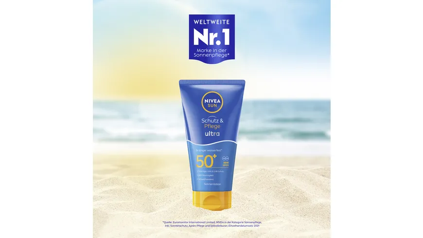 NIVEA SUN Schutz & Pflege ultra Lotion 50+ 150 ml