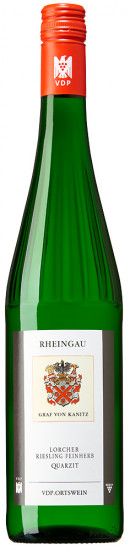 2022 Lorcher Riesling QUARZIT feinherb Bio - Weingut Graf von Kanitz