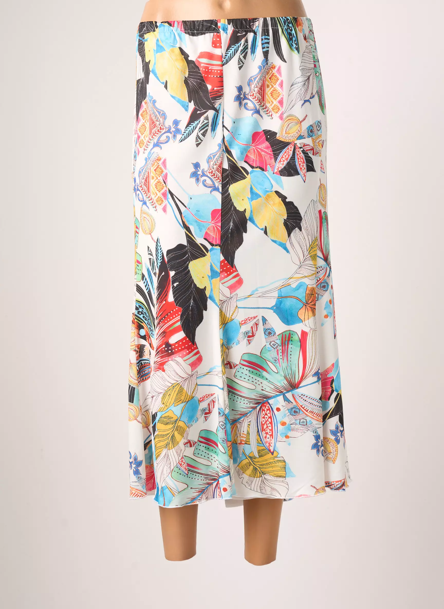 Jumfil Jupes Longues Femme couleur bleu