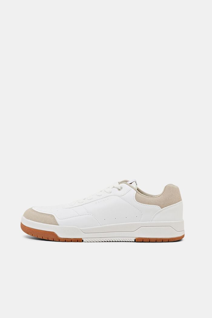 Sneakers in Lederoptik