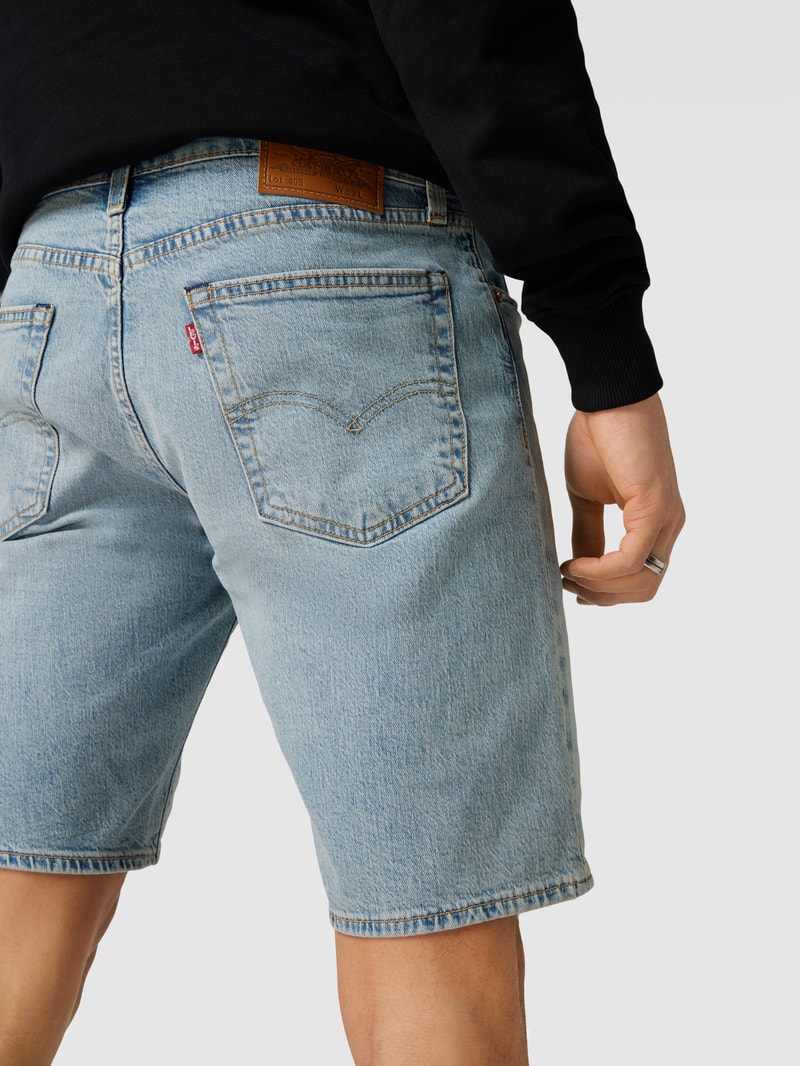 Jeansshorts im 5-Pocket-Design Modell '405 STANDARD SHORT' in jeans
