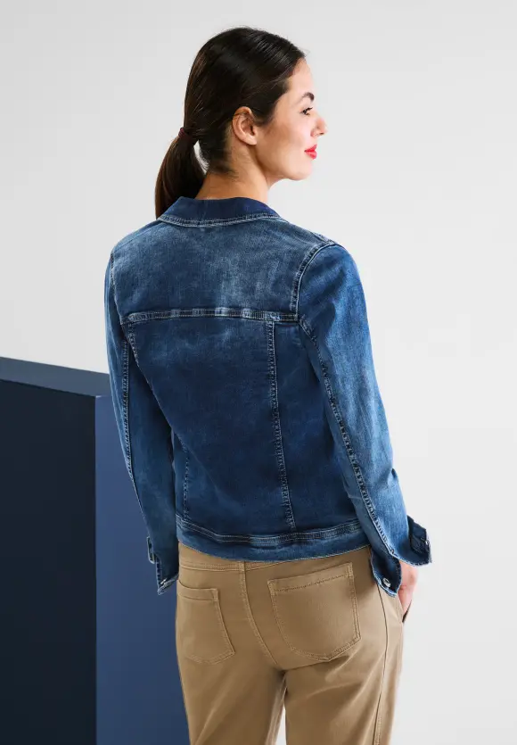 Street One Mittelblaue Jeansjacke