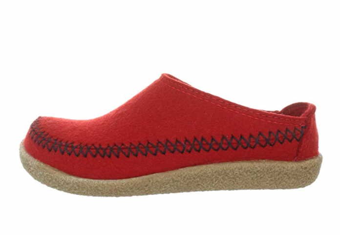 HAFLINGER Hausschuhe rot