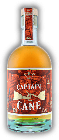 Captain Cane Captain Cane Ein faires Premium-Produkt für Naschkatzen und Entdecker der Rum-Welt. 0,7	 Liter - Vol 40%