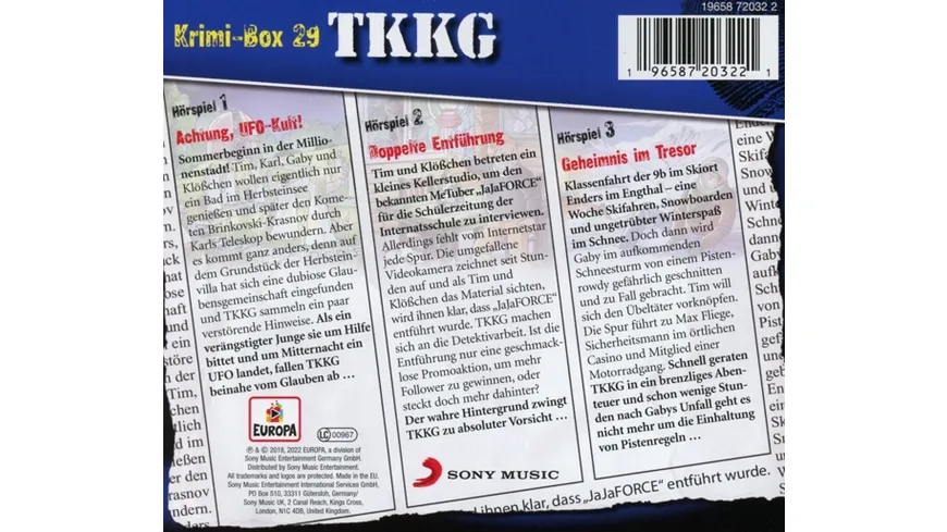 Krimi-Box 29 (Folgen 206,207,208)